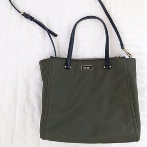 Kate Spade Olive / Hunter Green purse
